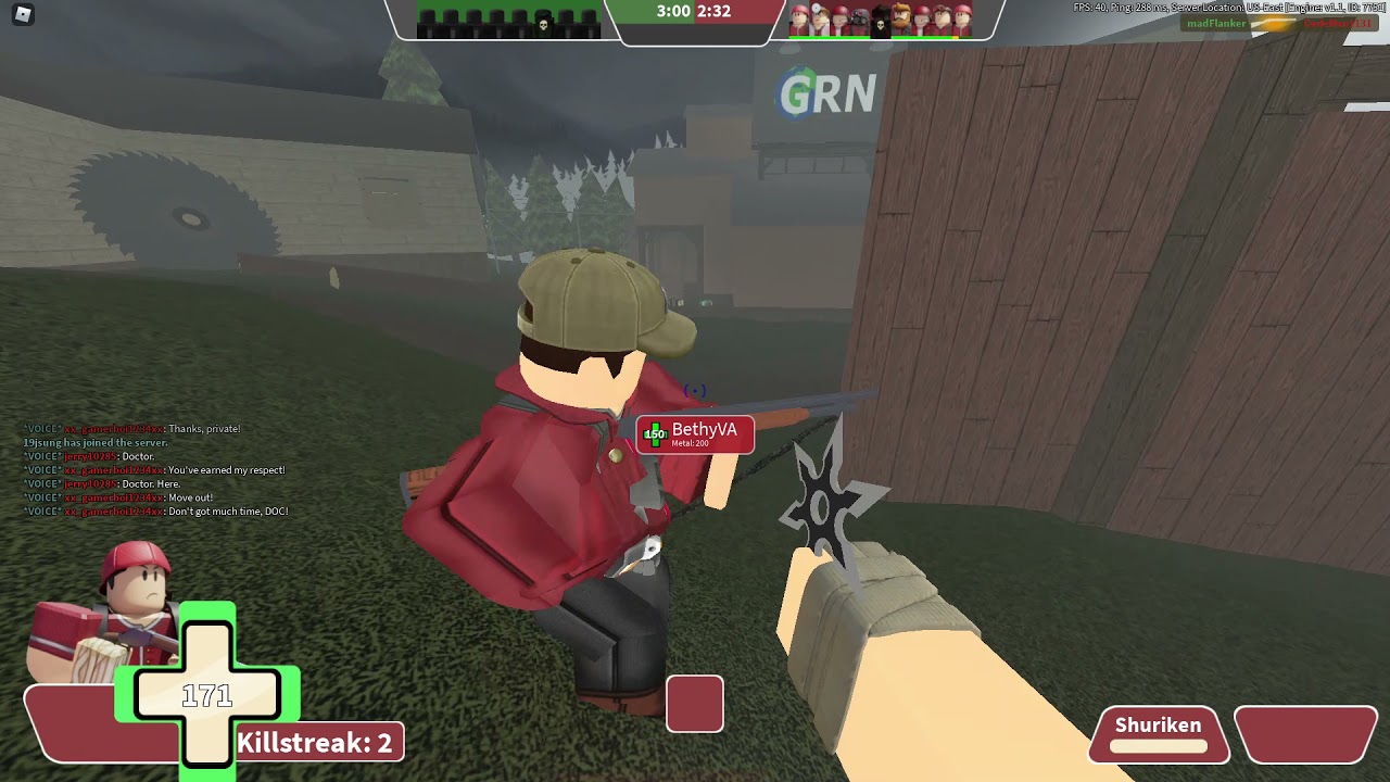 I met BethyVA in a tc2 server