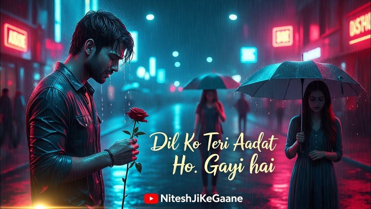 New song 2025 |New Hindi Song|Dil Ko Teri Aadat Ho Gayi Hai |NiteshJiKeGaane|Sad Song|Official Music