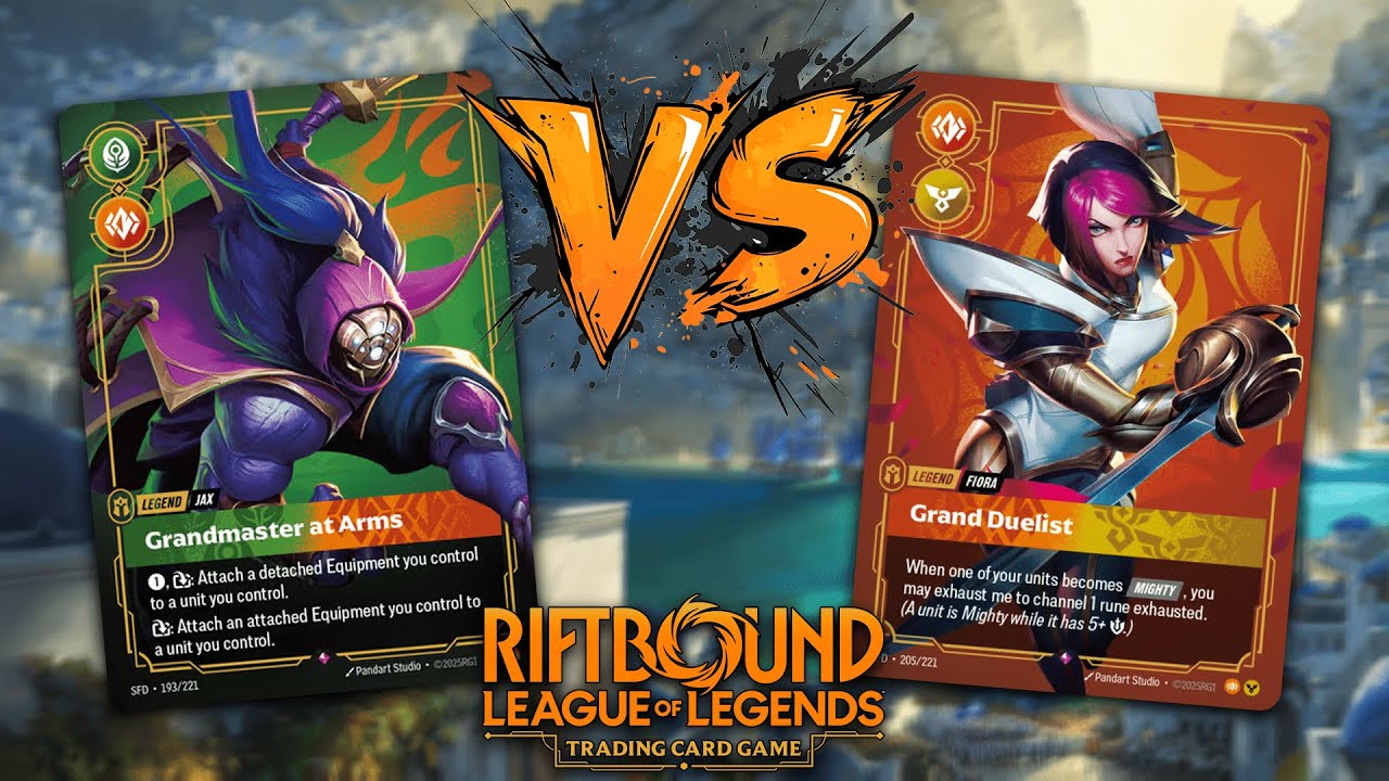 Riftbound Spiritforged - Bo3 - JAX vs FIORA