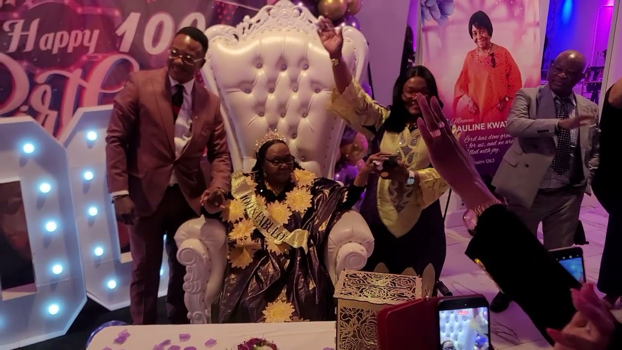 Happy 100 birthday: Maman Pauline Kwata