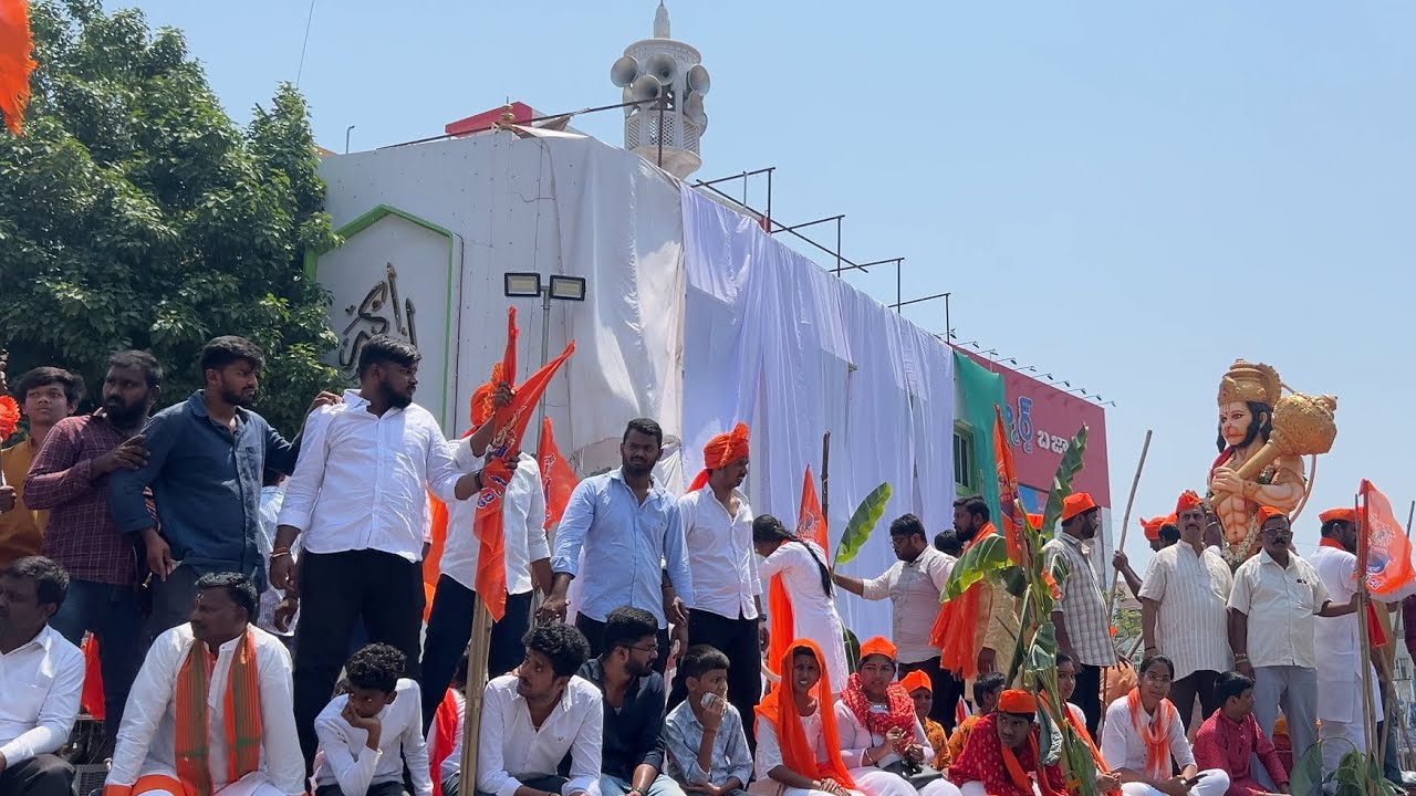 Hanuman Jayanthi Rally 2024 | Karmanghat Hanuman Temple | Hanuman Jayanthi Celebrations Hyderabad