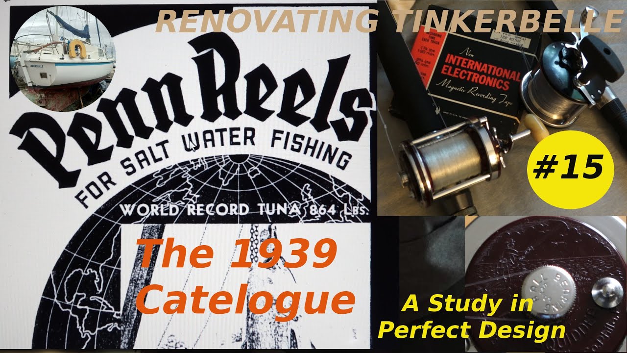 The 1939 Penn Reels Catalogue Squidder 140 and Long Beach 60