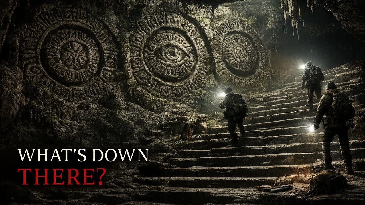 Внутри пещеры обнаружена загадочная лестница, порождающая новые вопросы