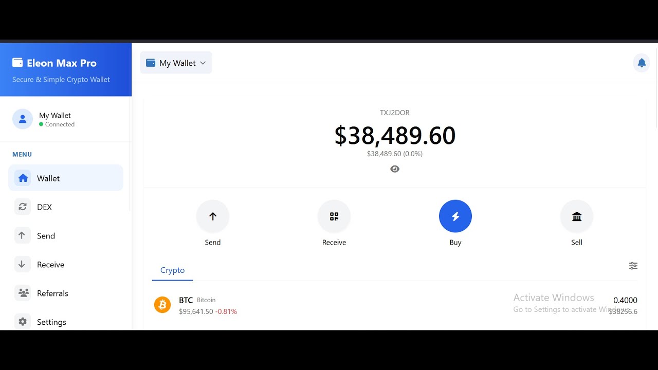 I Built a Crypto Wallet Website with Live Prices (Send & Receive Crypto)