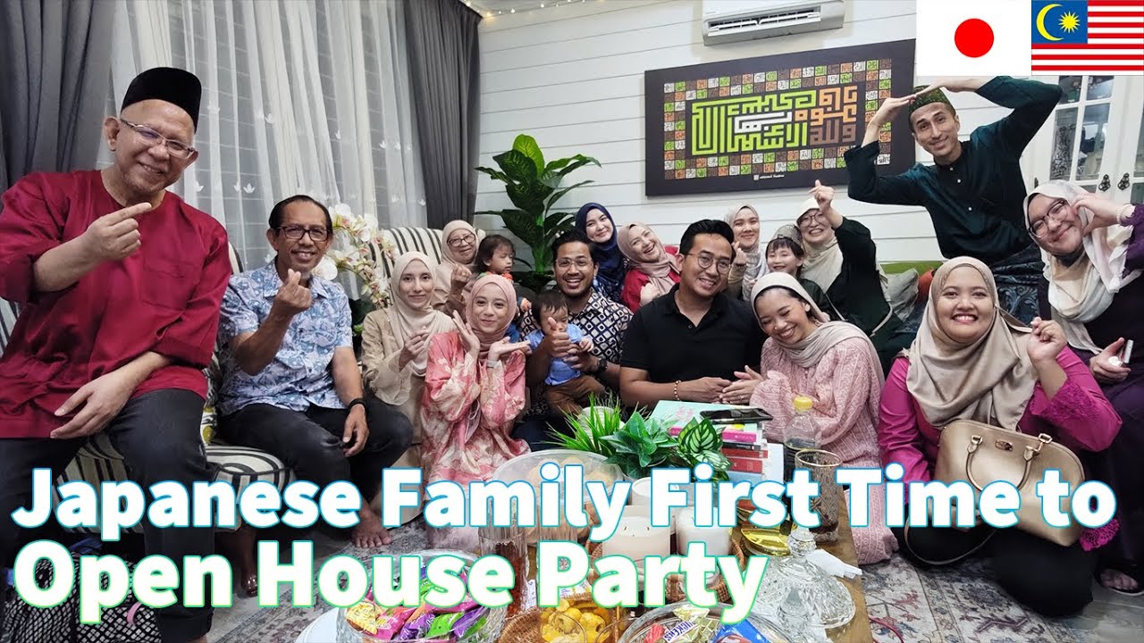 日本人の家族がオープンハウスに行ってマレーシアのホスピタリティに感動！We finally found our Balik Kampung during Hari Raya in Malaysia