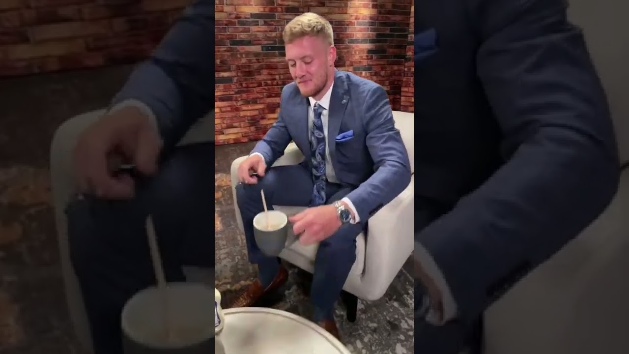 Will Levis Put WHAT in His Coffee?! 😳 #shorts #willlevis #kentucky