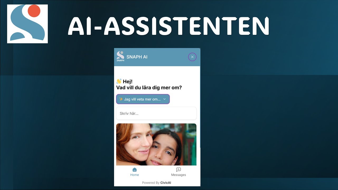 SNAPH:s AI assistent