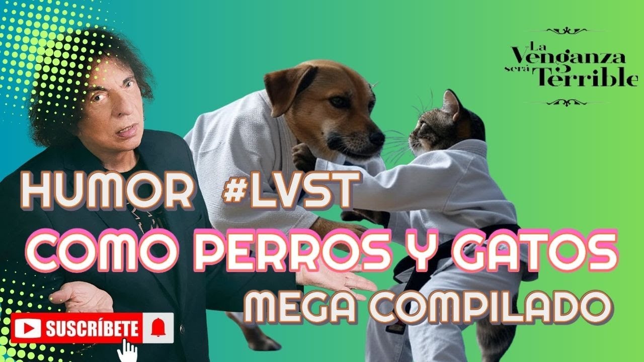 ¡IMPERDIBLE!  MEGA COMPILADO HUMORÍSTICO DE ALEJANDRO DOLINA:  COMO PERROS Y GATOS