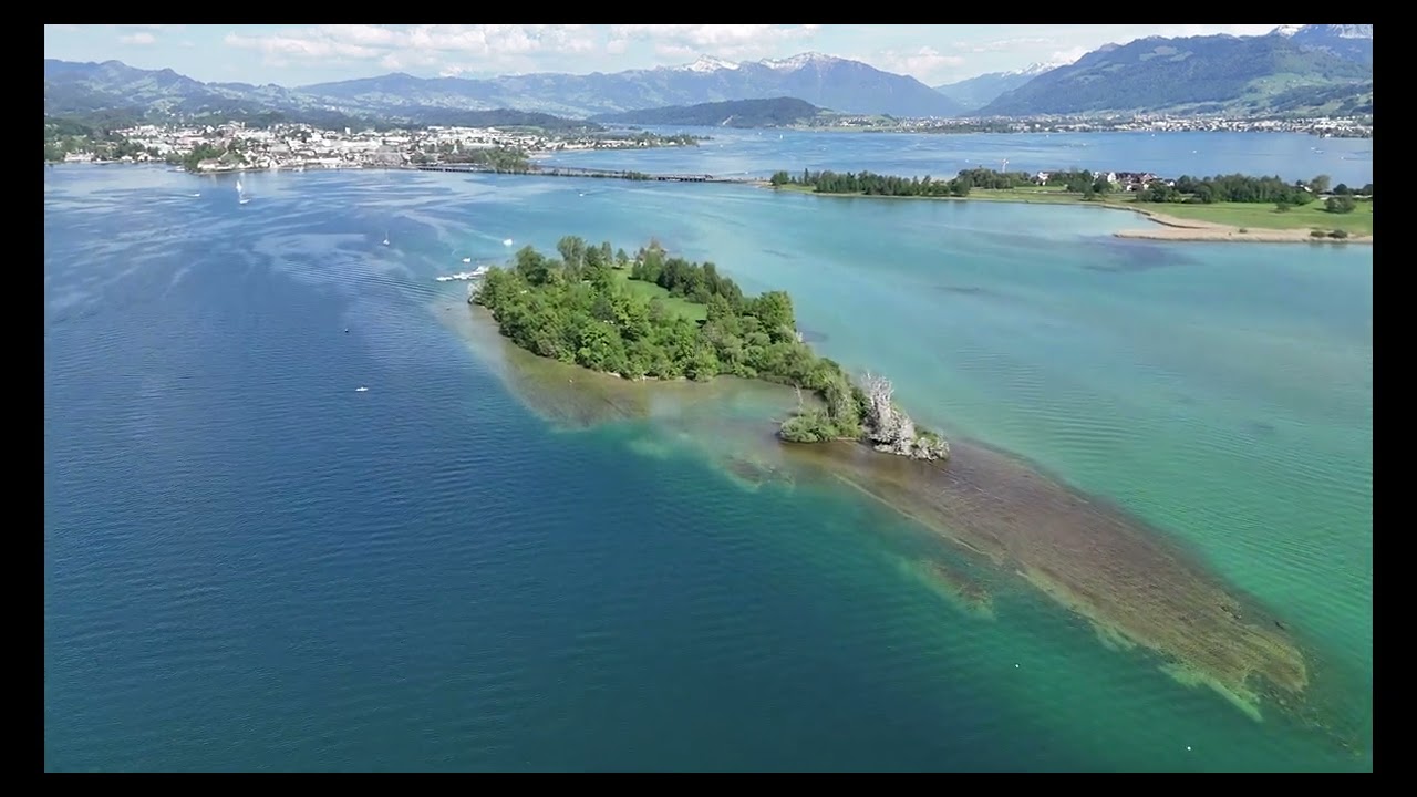 Stäfa Insel Ufnau, Kapelle St. Martin - Schwyz Switzerland  4K11/05/2024