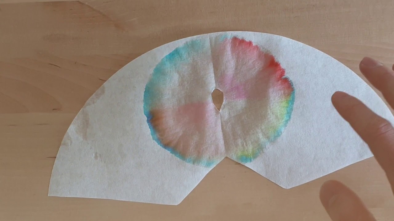 Lab@Home - Chromatographie mit Kaffeefilter (Variante 1)