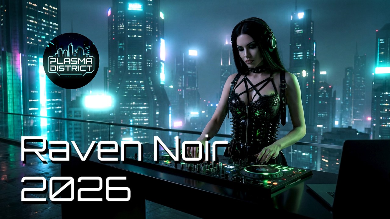 Plasma District Rooftop Nights 001 | Raven Noir – Deep Melodic Techno & Trance 2026