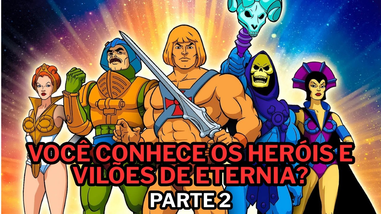 HE-MAN todos os Personagens PARTE 2 #eternia #desenhosanimados #nostalgia #anos80 #nerd