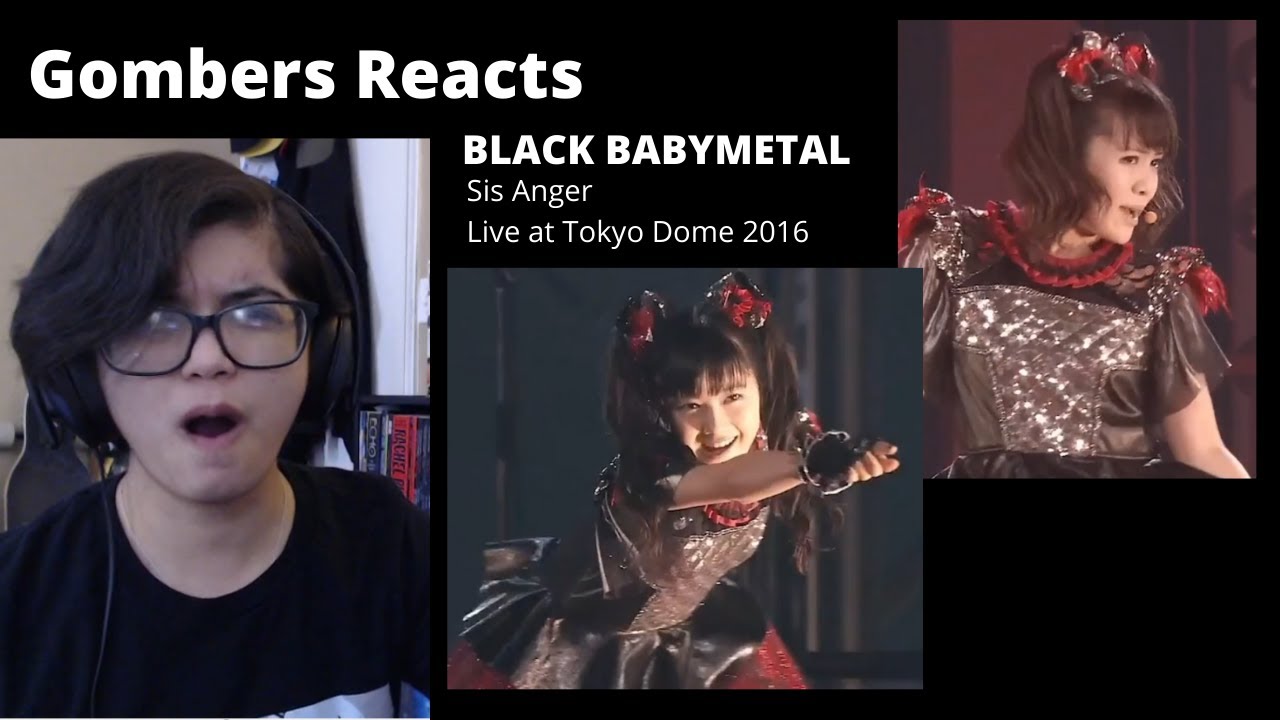 BLACK BABYMETAL | Sis Anger (Live at Tokyo Dome 2016) REACTION (check desc) | Gombers Reacts