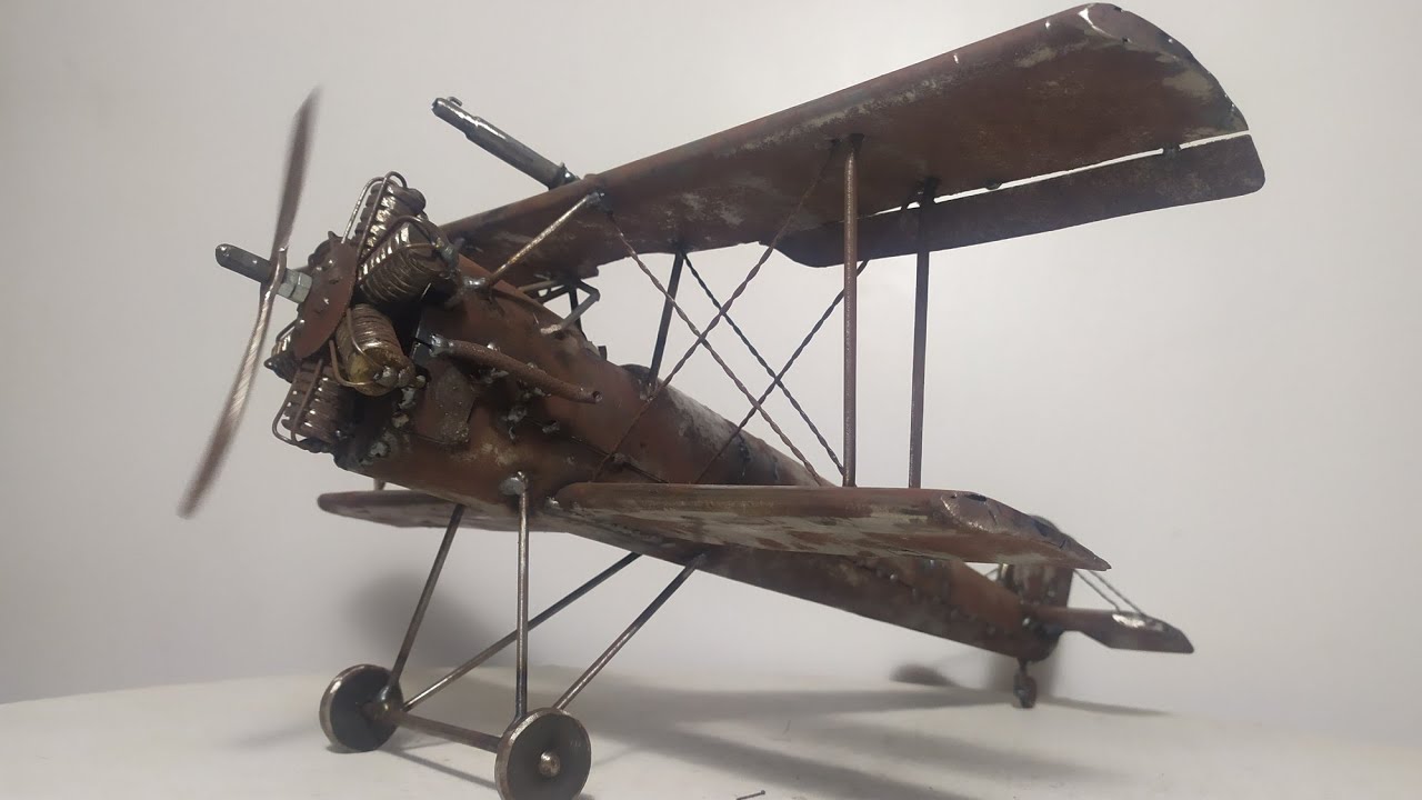 AVIÃO DE FERRO  #artesemmetal