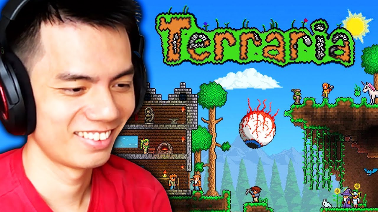 Game sinh tồn siêu dễ! | Terraria #1