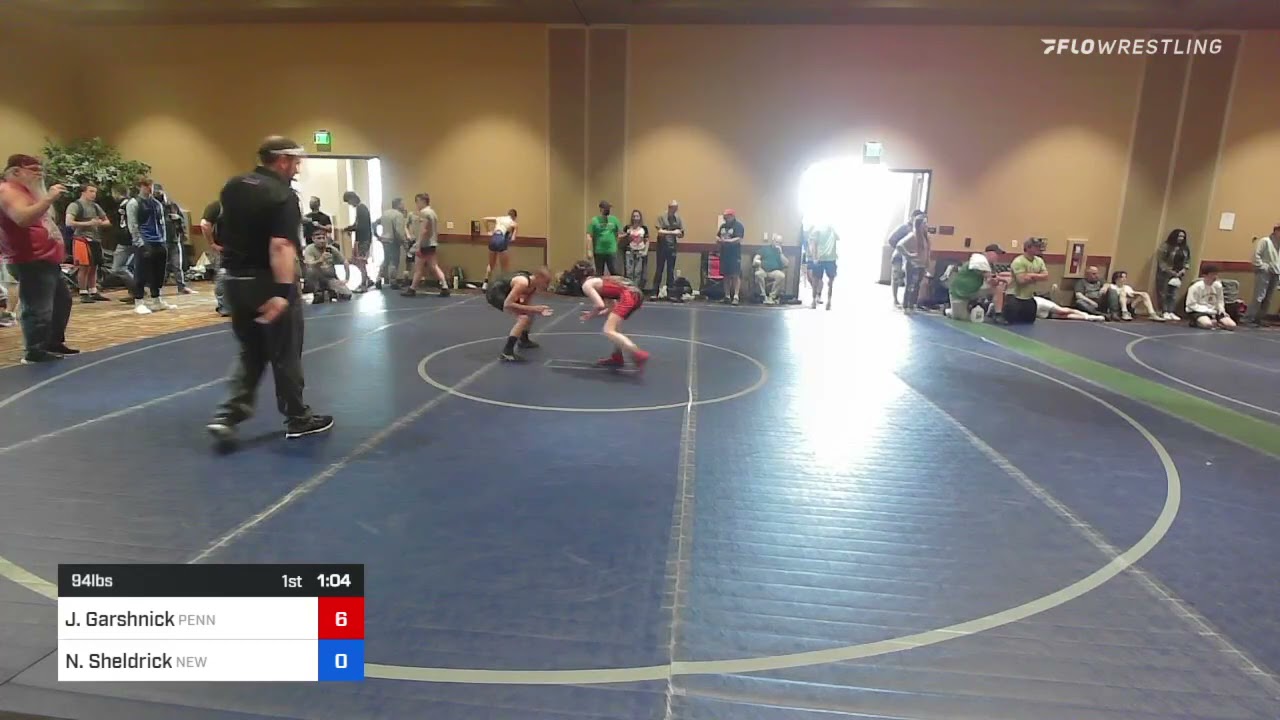 94 Lbs Quarterfinal - Josef Garshnick, Pennsylvania Vs Nicky Sheldrick, New Jersey 86ff