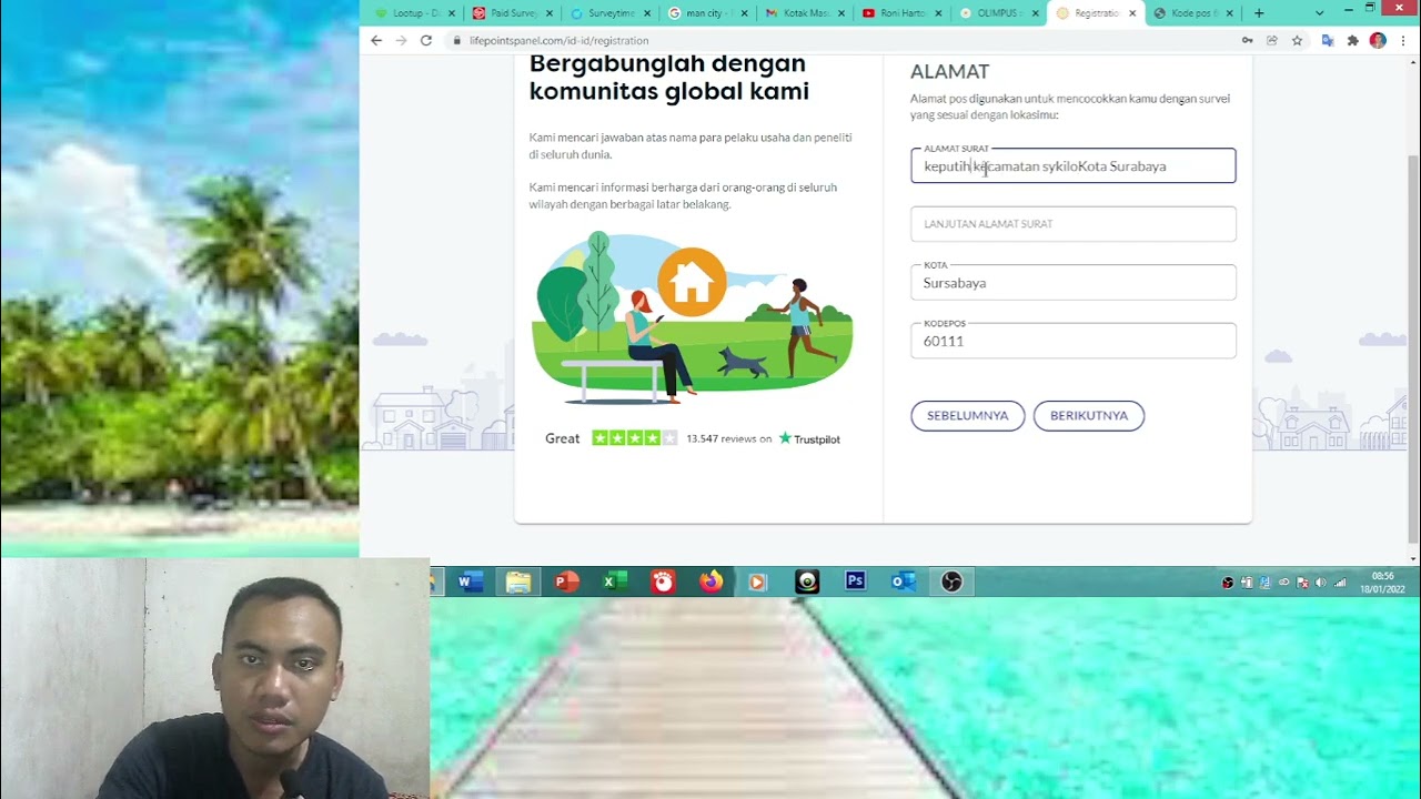 LIFEPOINTS : SEKALI SURVEY 10.000-50.000 POINTS. WD MINIMAL 27.500 POINTS. BISA PAYPAL 10$.