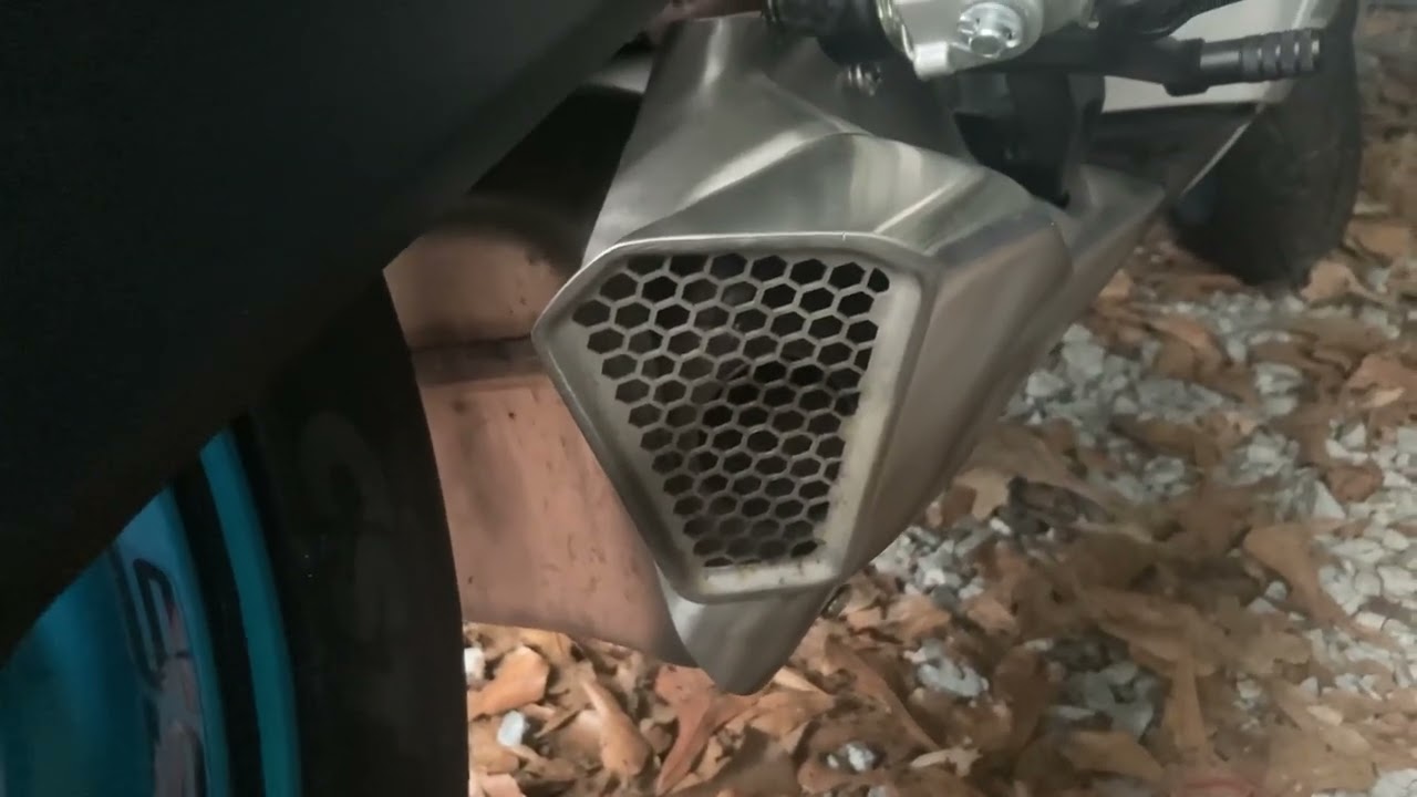 CF Moto 675 SS free exhaust mod!