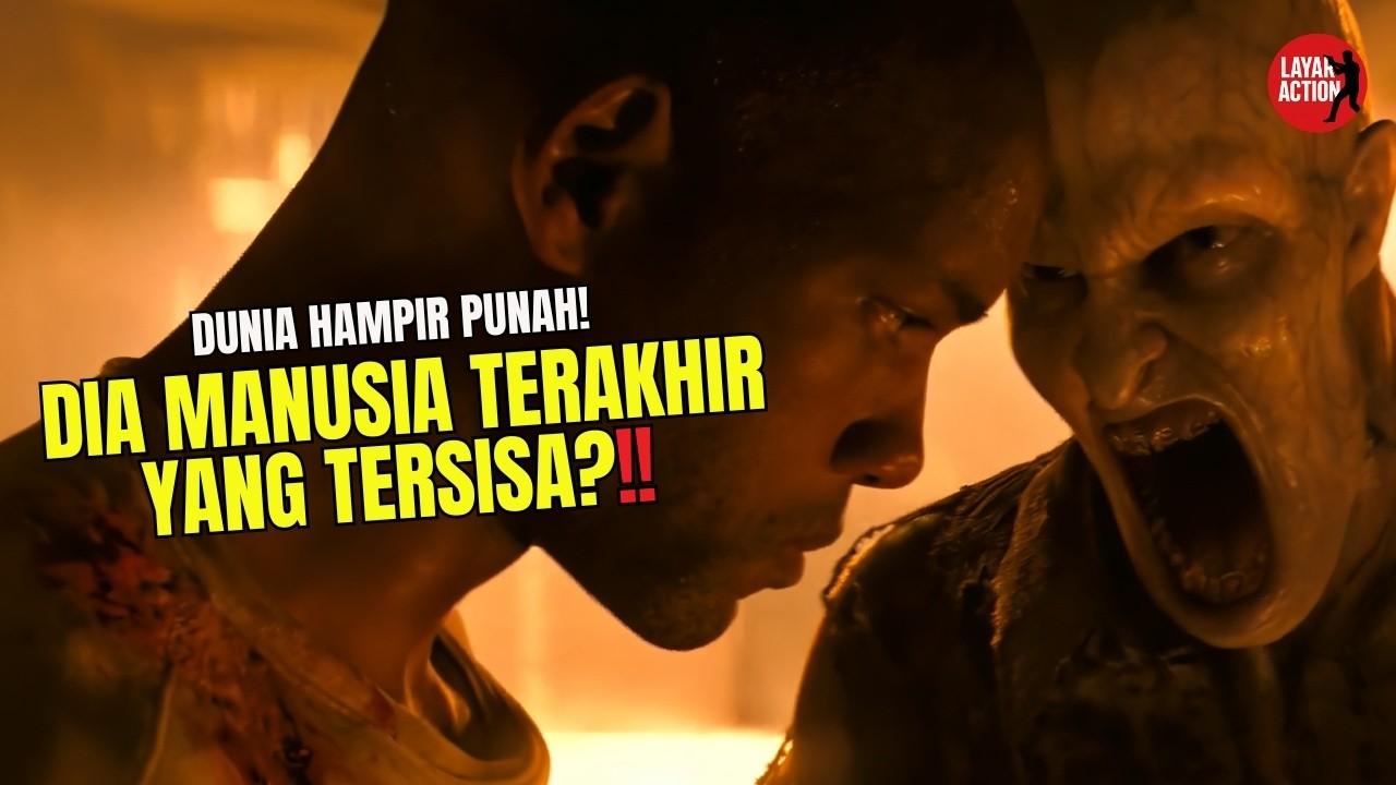 SENDIRIAN DI DUNIA YANG TERNYATA DIKUASAI ZOMBIE | ALUR CERITA FILM I AM LEGEND