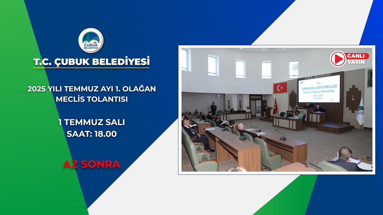 Çubuk Belediyesi 2026 Mart Ayı Olağan Meclis Toplantısı 3. Birleşim