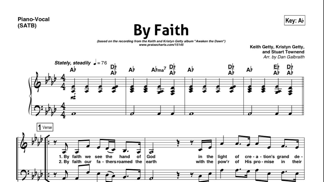 BY FAITH - Improved Audio Quality and details added in orchestration/ Accompaniment/Minus One/