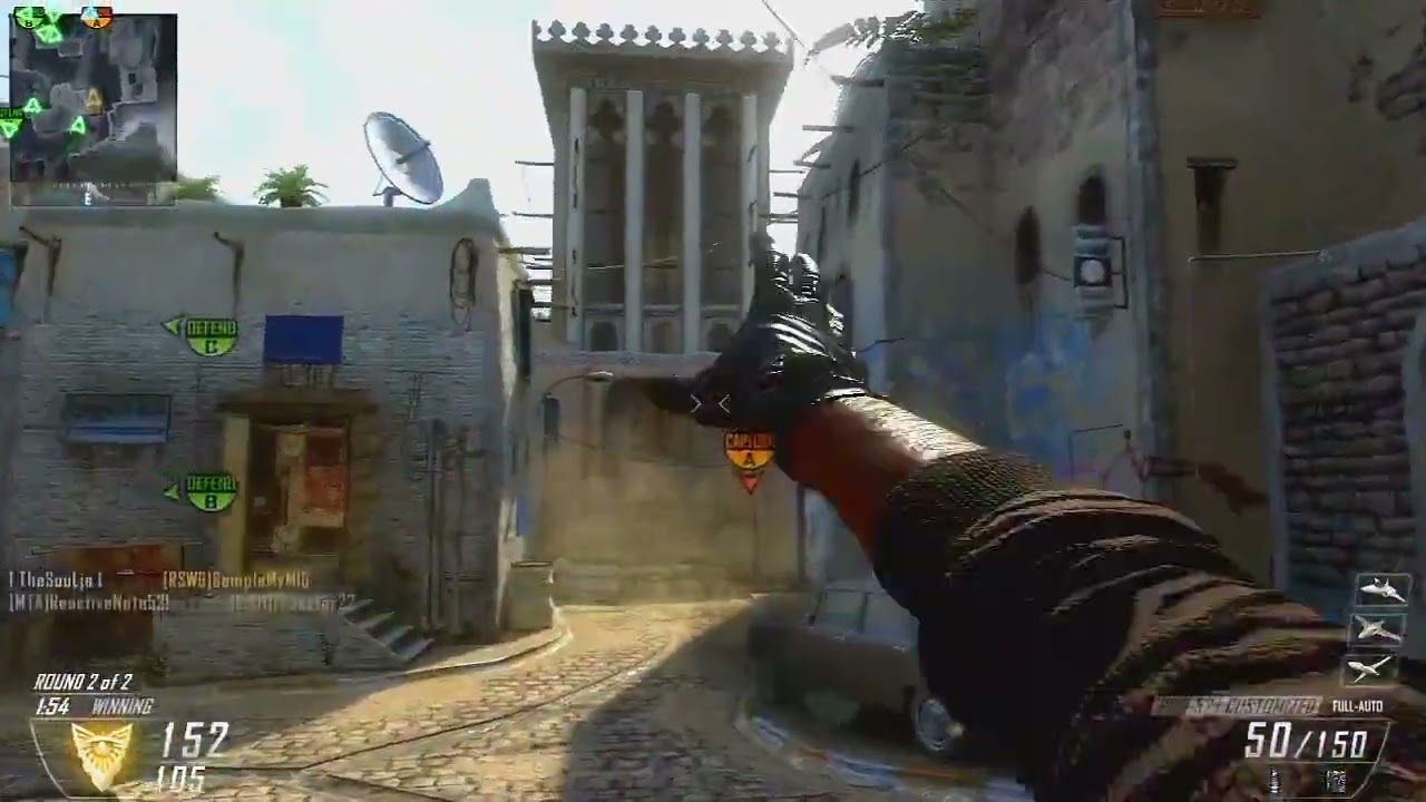 The Mark Of J Returns! Black Ops 2 - 90 Kills w Low Streaks 25 Defends