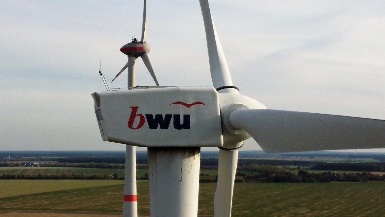 Fahrradtour durch den Windpark Feldheim // BWU 1000/57, Enercon E-66 - E-141 Windkraftanlagen Teil 2