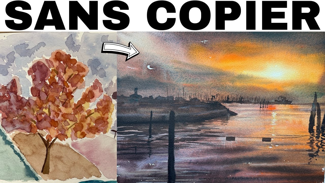 Cette méthode rend vos aquarelles magiques