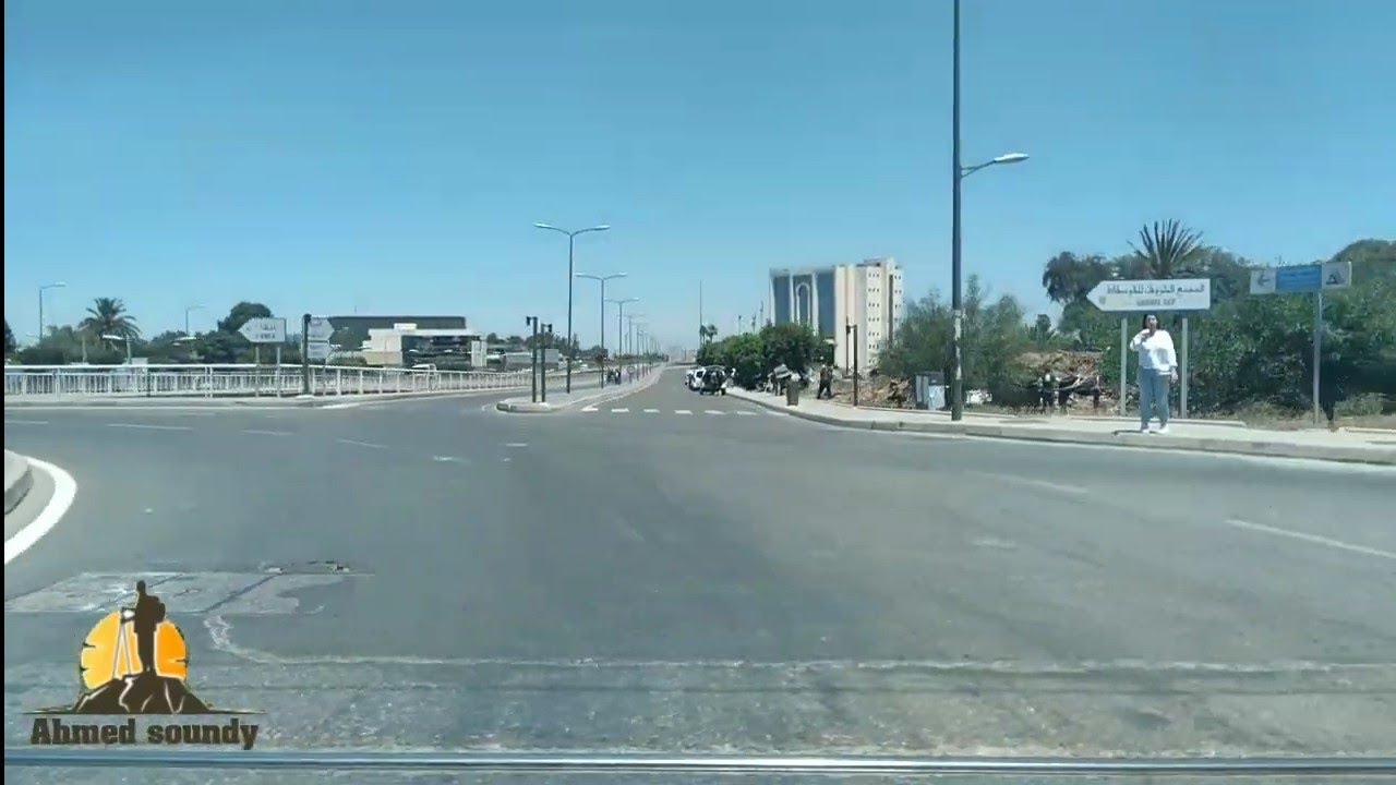 جولة قصيرة في الترامواي من محطة ليساسفة الا محطة زنيت مرجان كاليفورنيا