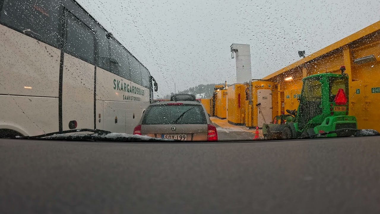 Driving to Korppoo