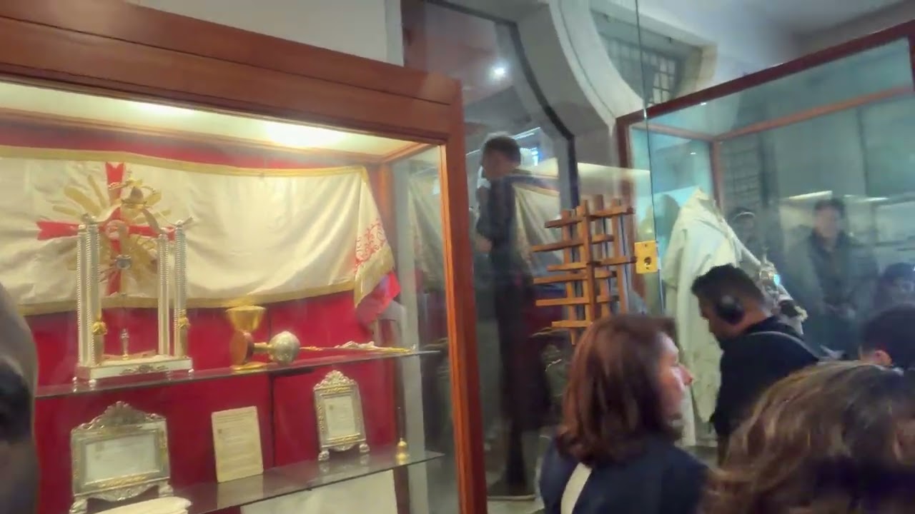 Deacon Harold on Pilgrimage in Italy! St. Padre Pio's Cell, San Giovanni Rotondo (26 October 2025).