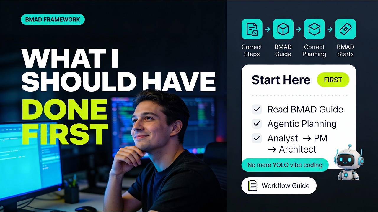 How To - What I Should Have Done First: BMAD Workflow Lessons from a YOLO Vibe Coder
