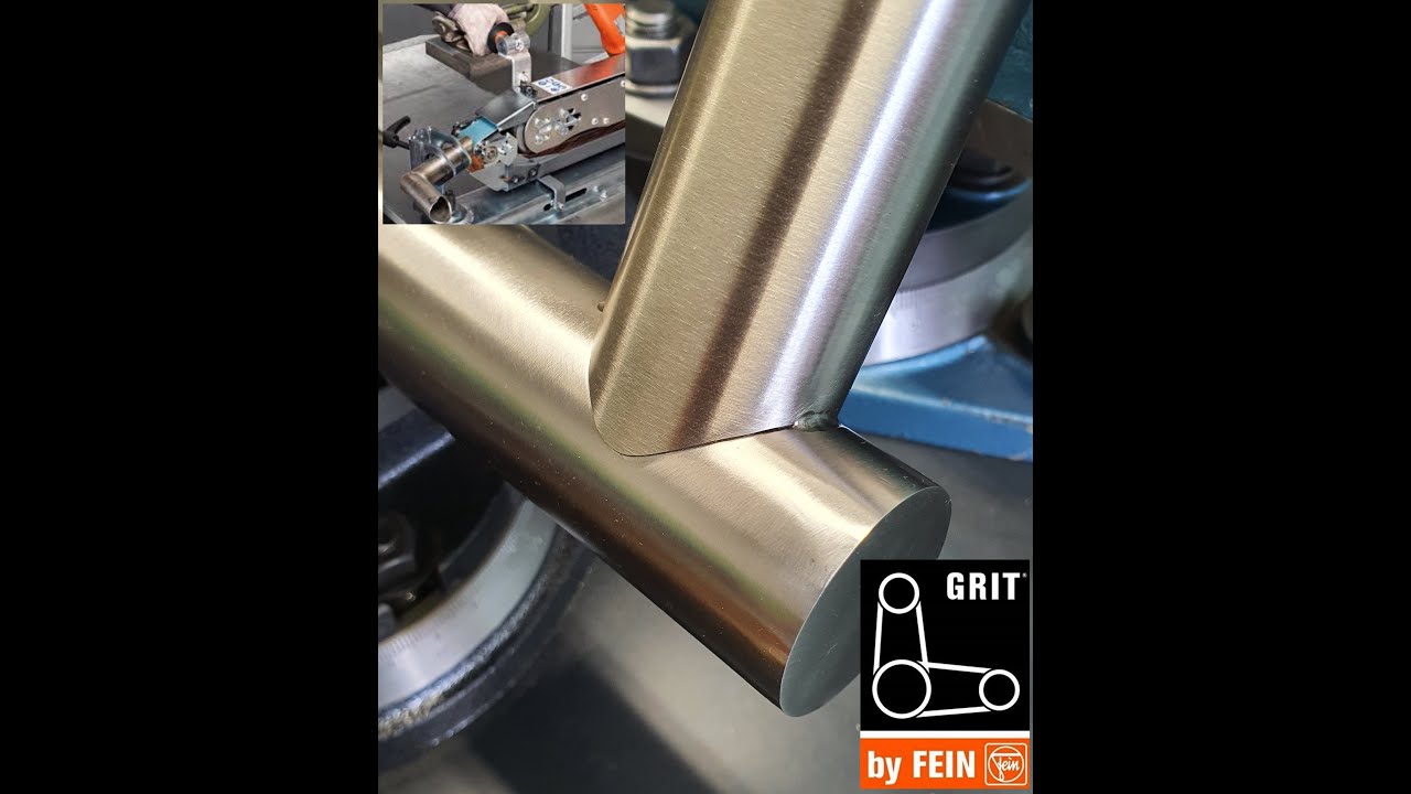 FEIN GHB 15-50 Inox - robienie promieni / wyobleń - rura nierdzewna