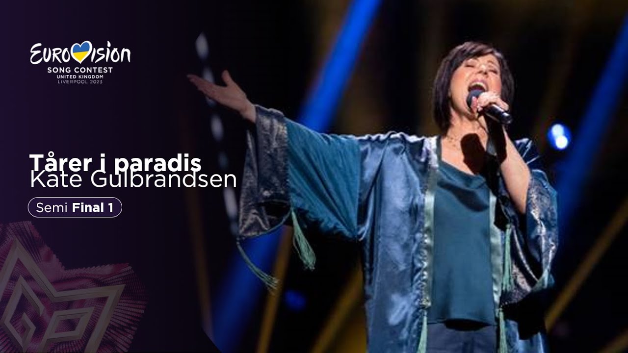 Kate Gulbrandsen - Tårer i paradis - LIVE (Melodi Grand Prix 2023, Semi-Final 1)