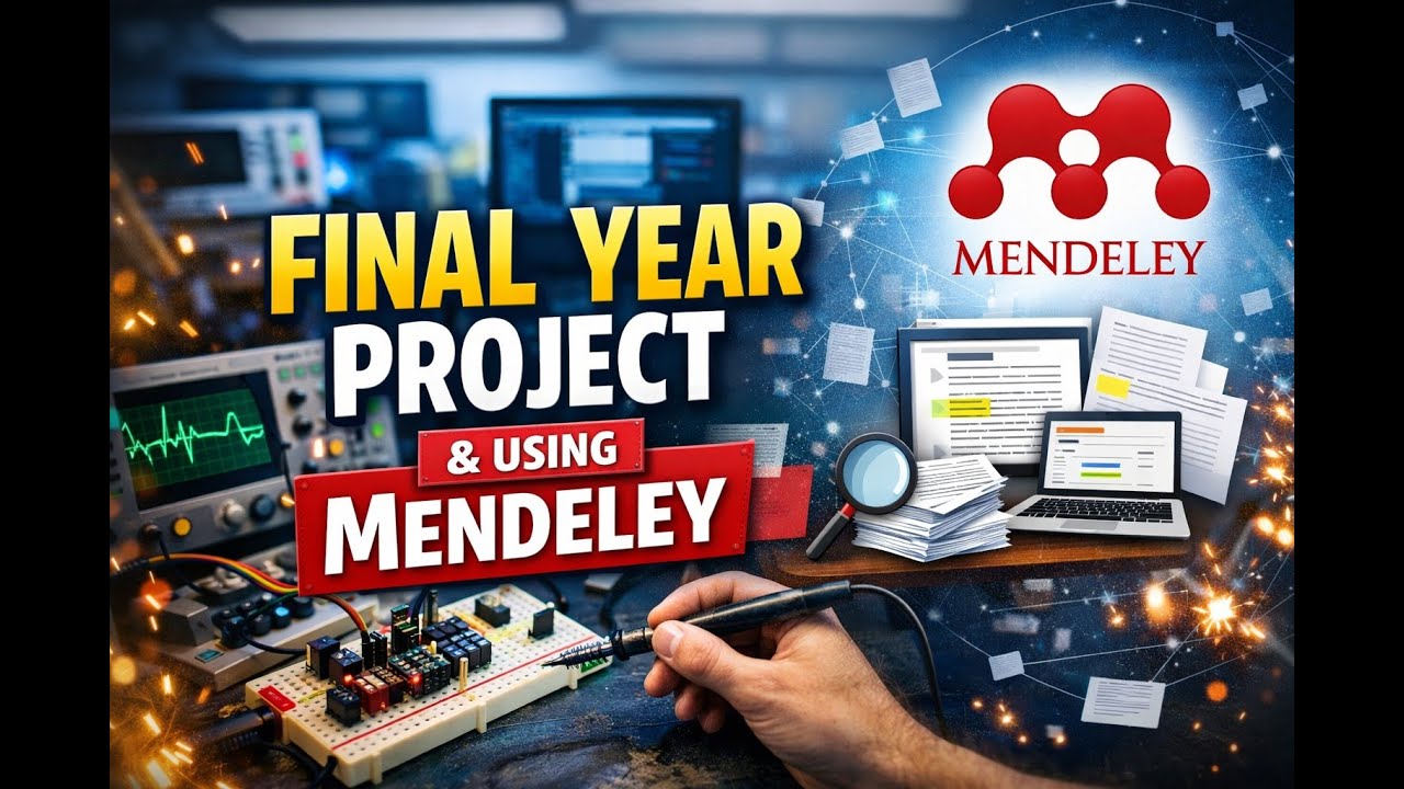 Final Year Project Made Simple | From Project Work to Publishable Paper (Mendeley Guide)