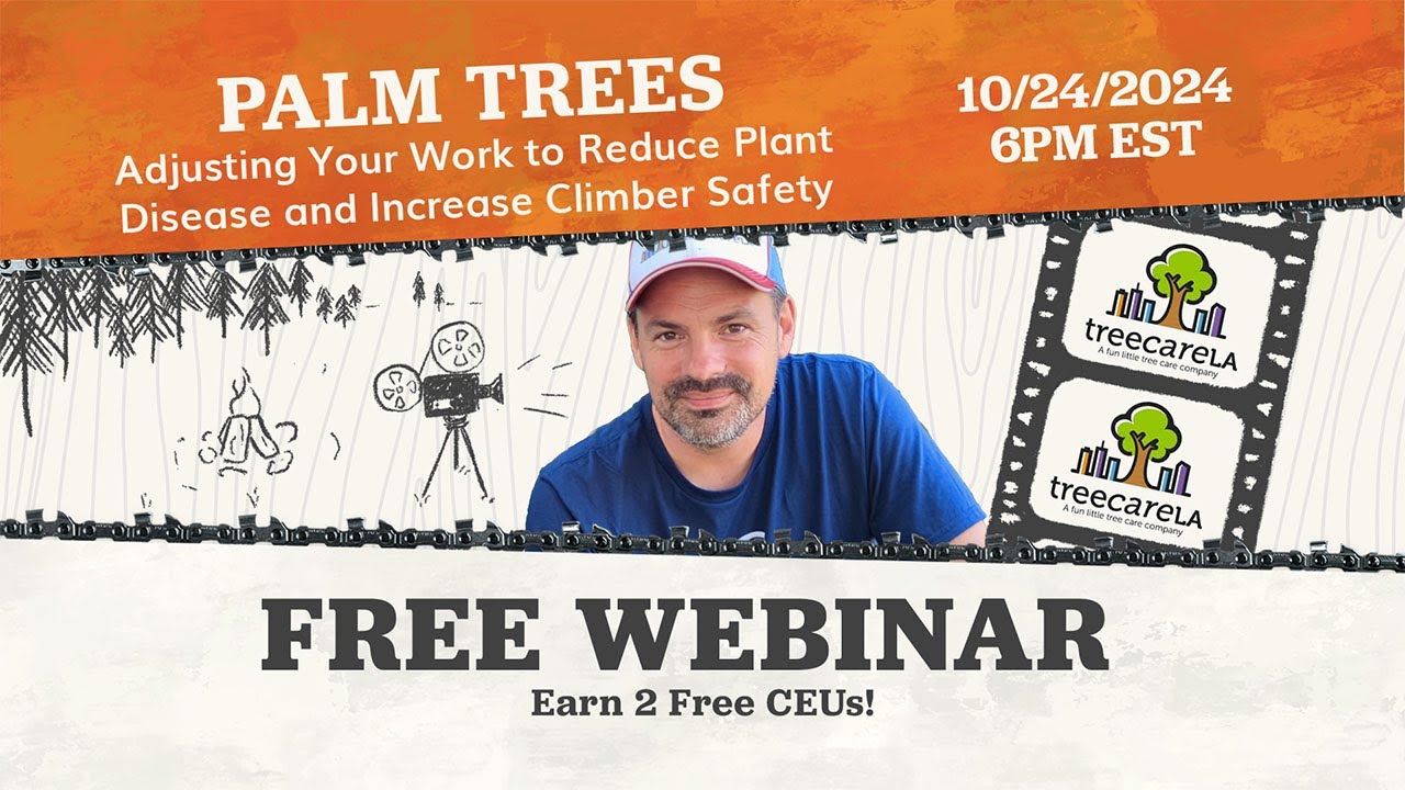 Palm Trees: Reducing Plant Disease and Safer Climbing - Webinar with Nick Araya LIVE