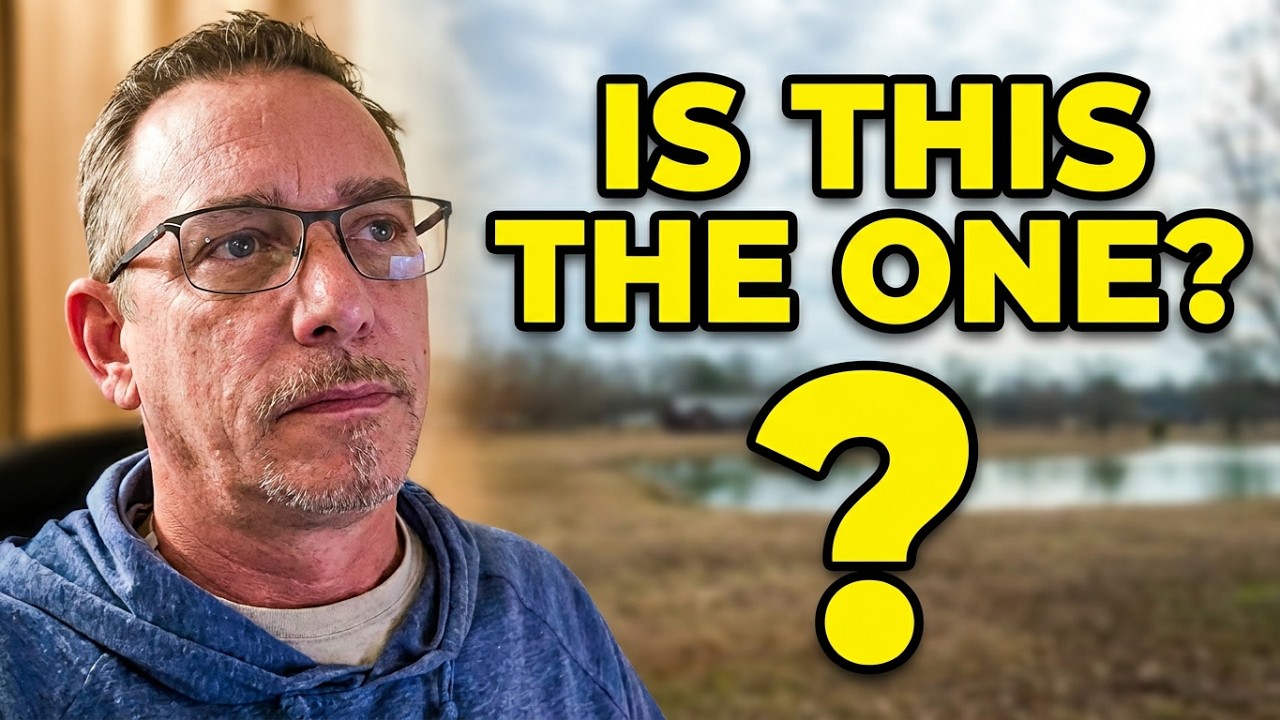 Нашли ли мы наш будущий участок? Более 5 акров? Возможно…