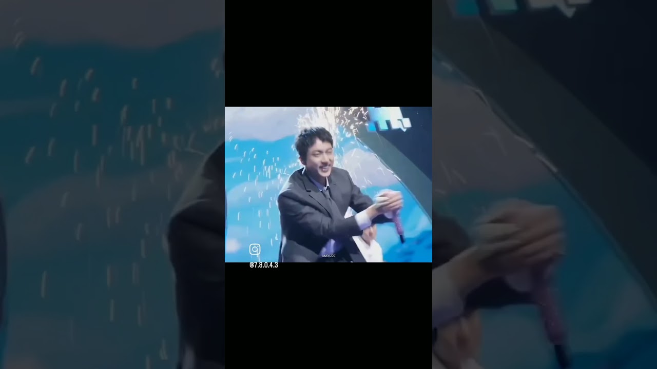 jin oppa return home,jin oppa stage parfrom 