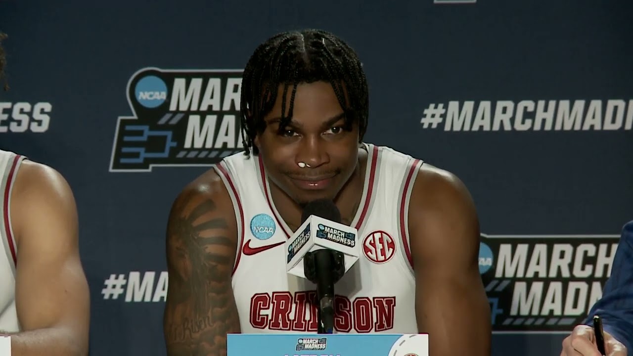 Alabama Basketball Postgame Press Conference - NCAA Tournament Round 1