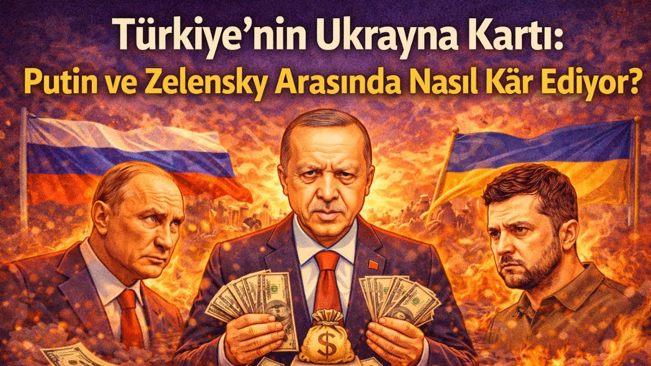 Türkiye'nin Ukrayna Kartı: Putin ve Zelensky Arasında Nasıl Kâr Ediyor?