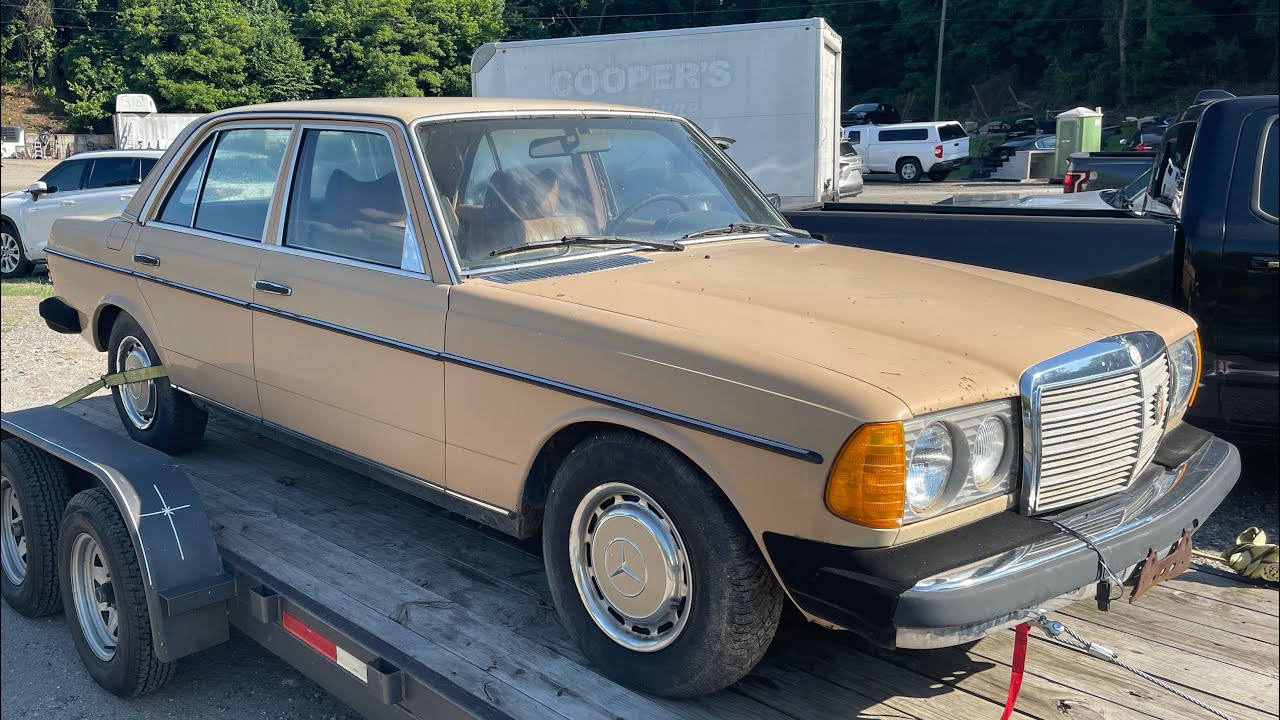 Реставрация Mercedes-Benz 300D 1976 года (часть 1) #Ежедневно