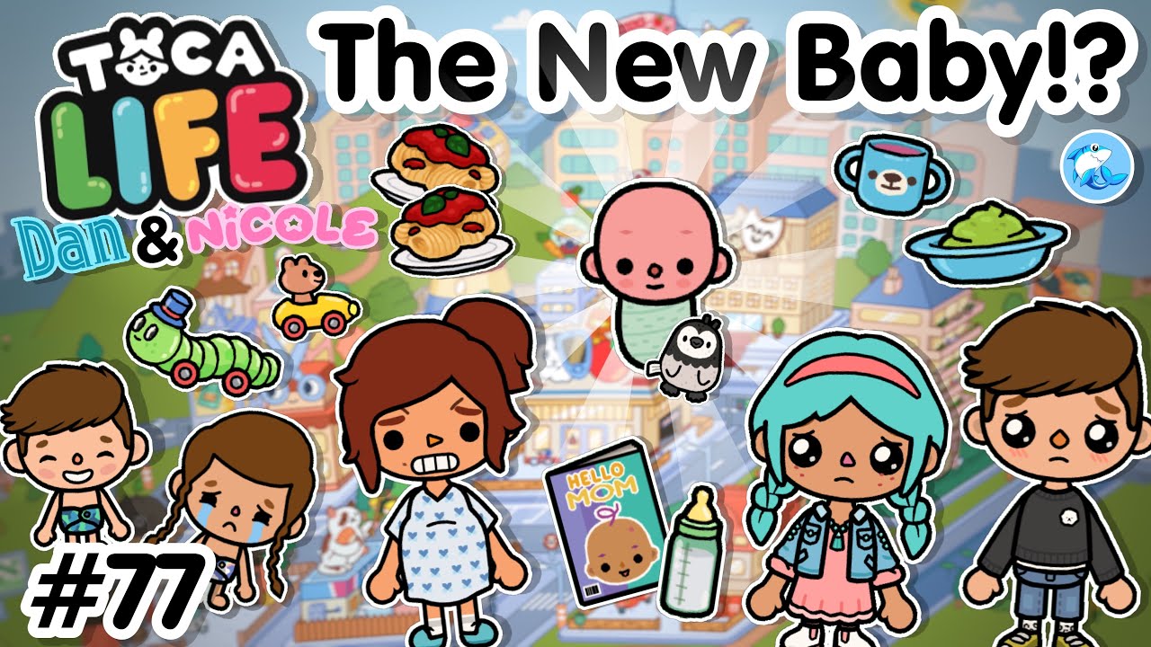 Toca Life City | The New Baby!? #77 🍼(Dan and Nicole series) Toca Boca