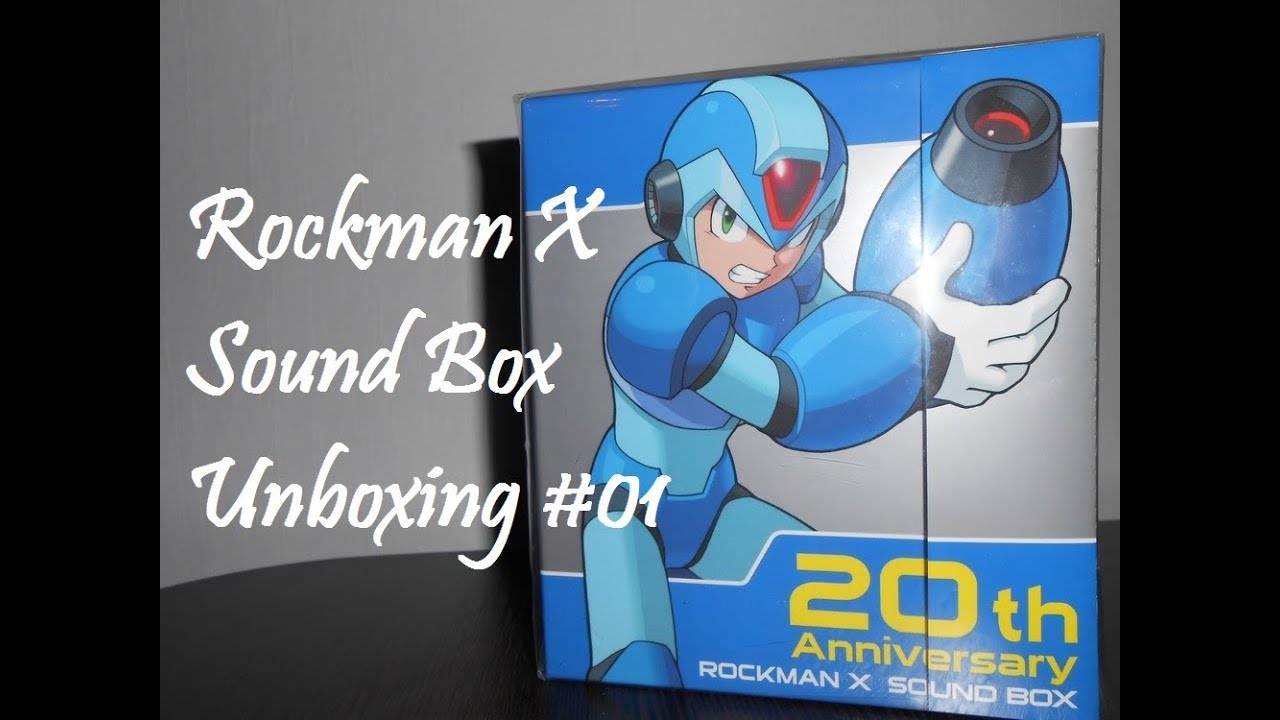 Rockman X Sound Box - 20th Anniversary (Mega Man X) - Unboxing #01