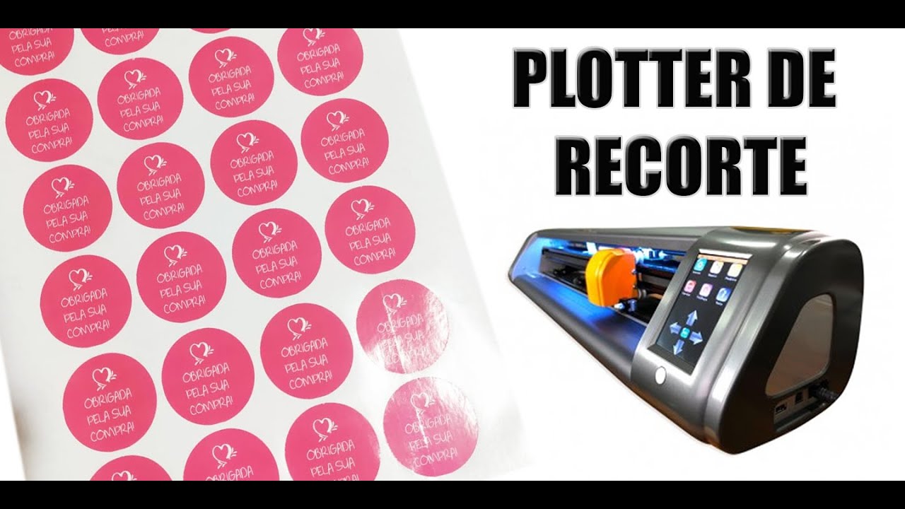 Plotter de Recorte Cortando Adesivos Sem  Base de Corte! (Plotter Bannercut CamPro Light)