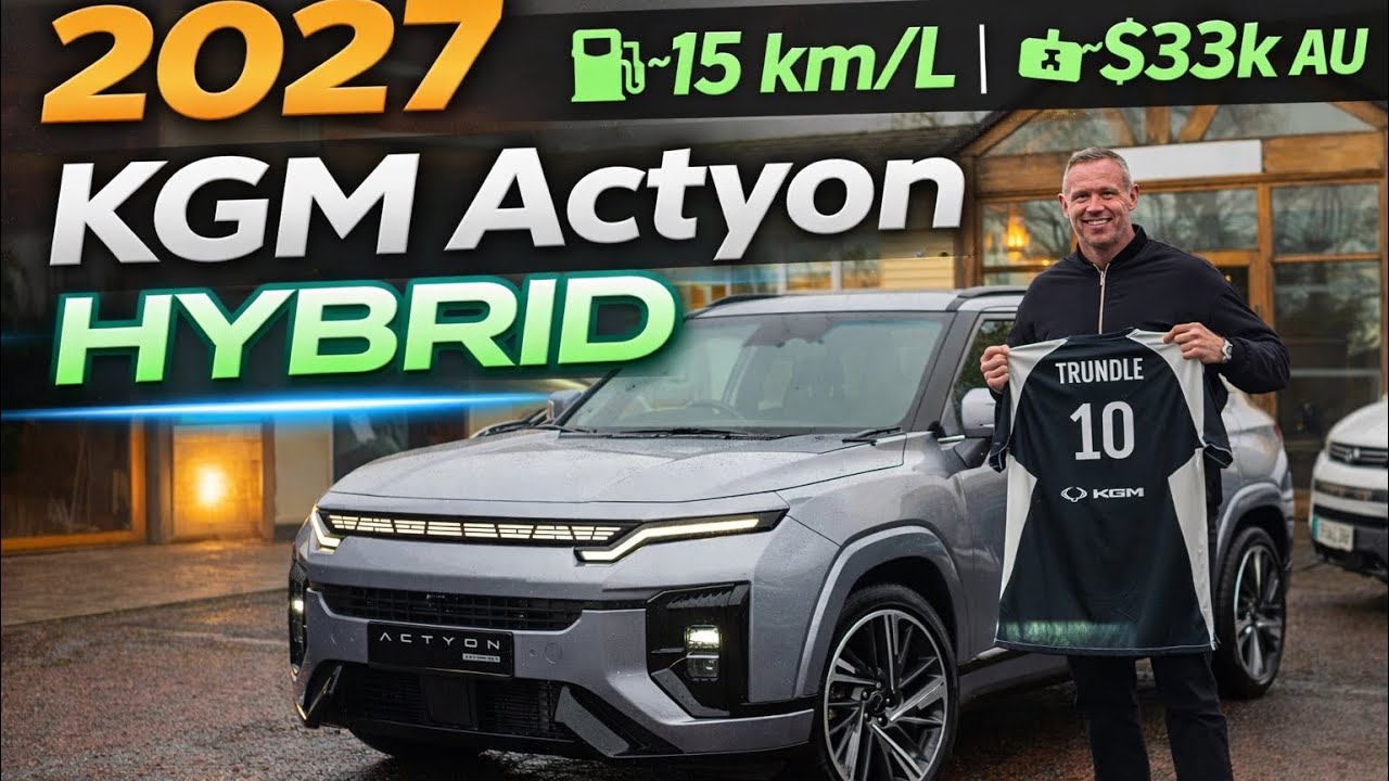 KGM Actyon Hybrid (2027) — подробный обзор и тест-драйв!