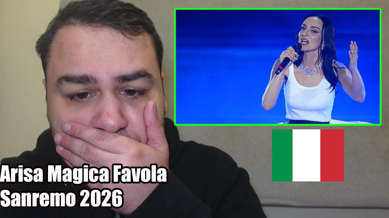 British Reaction To Arisa canta Magica favola (Sanremo 2026)