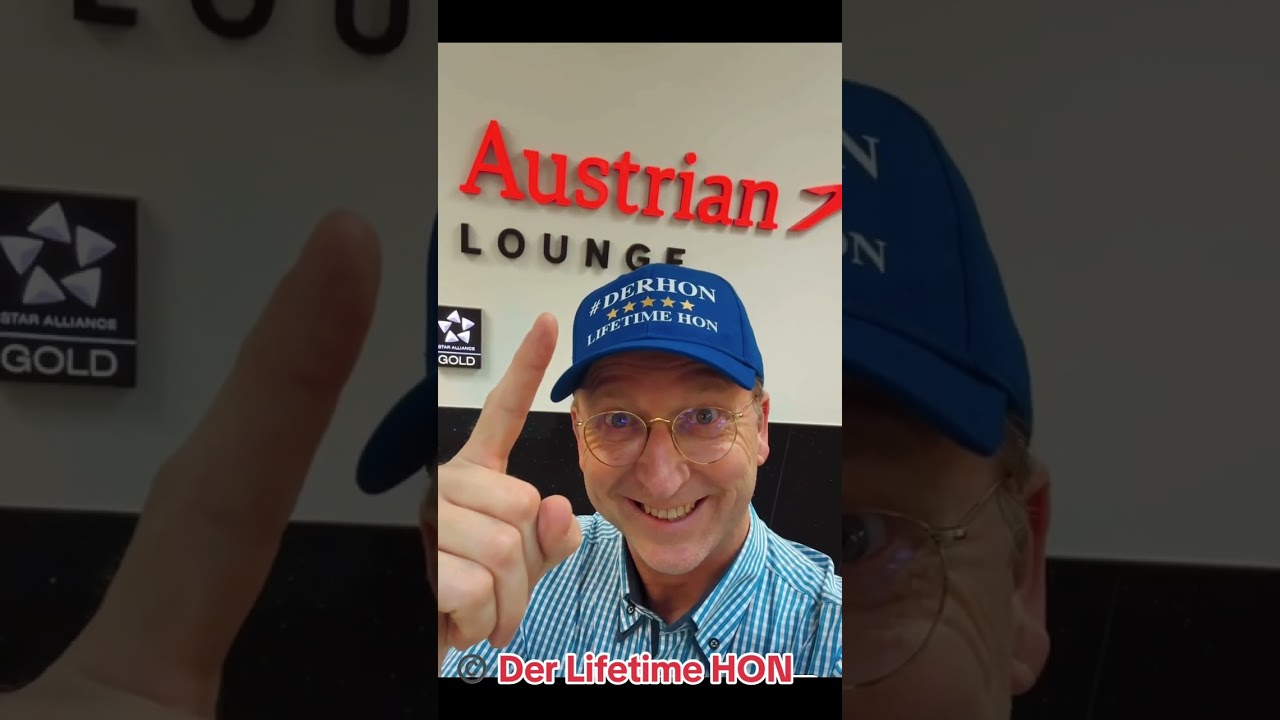 ✅ Austrian Airlines Business Class (HON Circle First Lounge) Der Lifetime HON PrivateJet #derhon