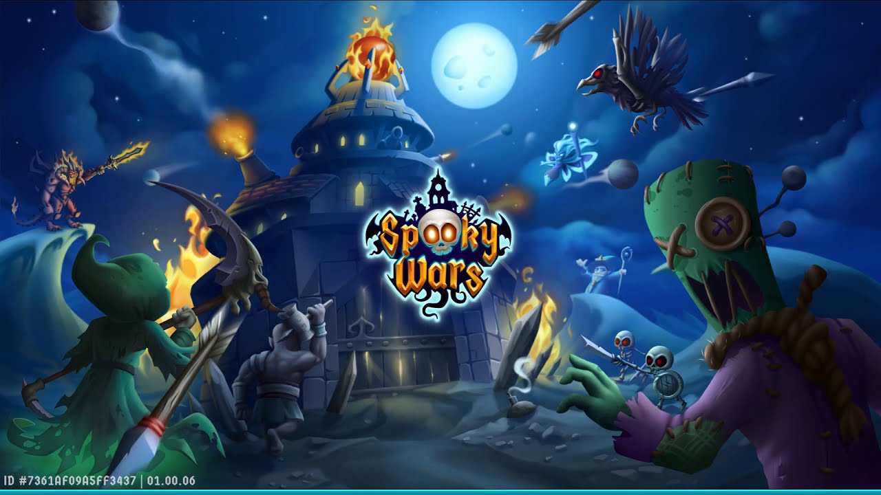 Spooky Wars Castle Battle Defense Strategy Game | Top Mobile Games | 2020 | Gameplay