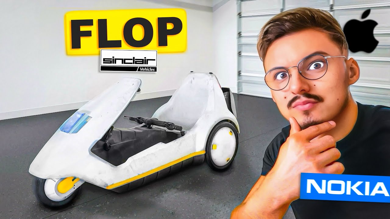 J’ai RETROUVÉ les PIRES FLOPS COMMERCIAUX (pour les tester)