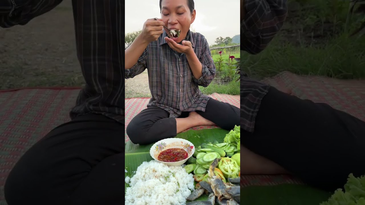 ត្រីស្រែបំពង ទឹកអំពិលទុំ